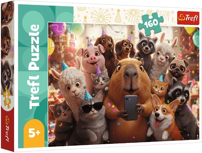 Puzzle Sladké selfie 160 dielikov