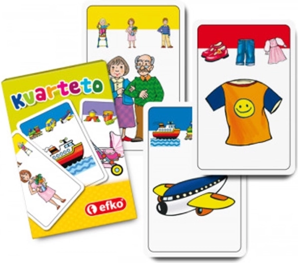 EFKO Baby kvarteto detská kartová hra