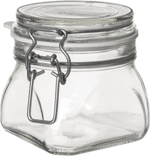 Sklenená dóza s klipovým uzáverom Gothika 0,5 l