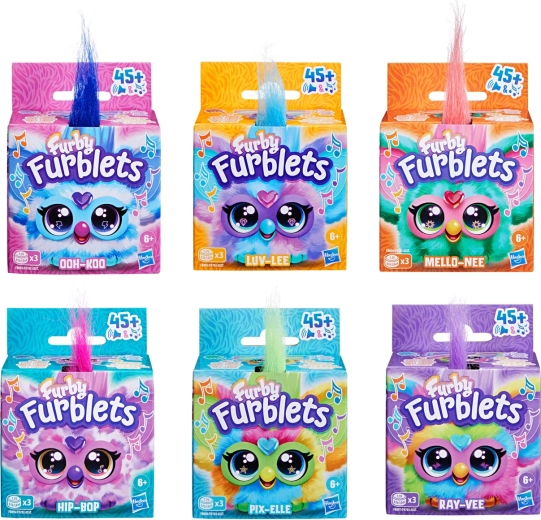 Hasbro Furby Furblets plyšová interaktívna hračka assort