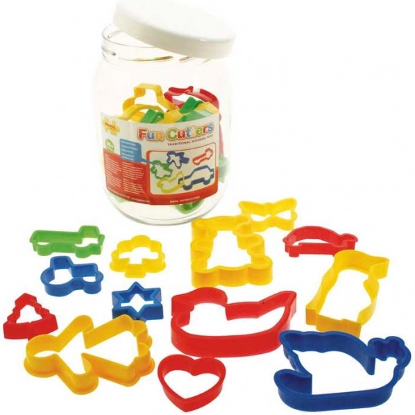 Bigjigs Toys vykrajovátka na cukrovinky 24 ks