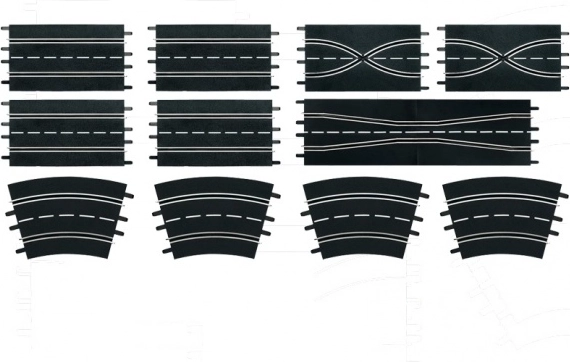 rozširujúci set pre autodráhy evolution, digital 132 a digital 124