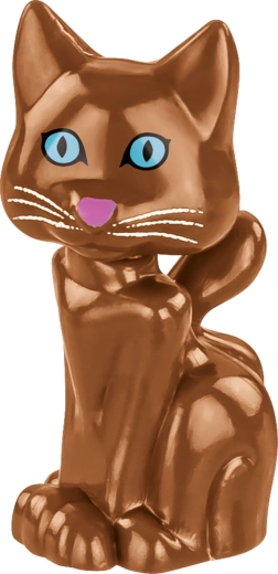 Roztomilá mačička ako súčasť diorámy