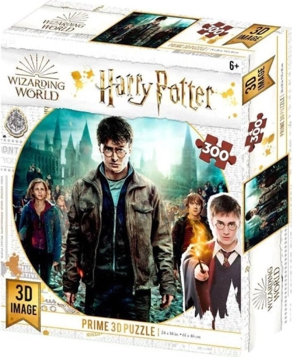 Prime 3D puzzle Harry Potter: Harry, Hermiona a Ron 3D XL 300 dielikov
