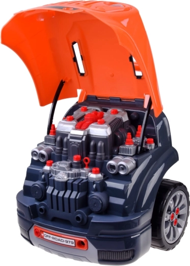 Otváracia kapota a vyberateľný motor