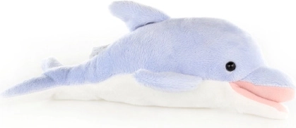 Plyšový delfín svetlomodrý 25 cm