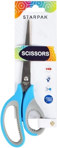 Nožnice Starpak s ergonomickou rukoväťou 21 cm