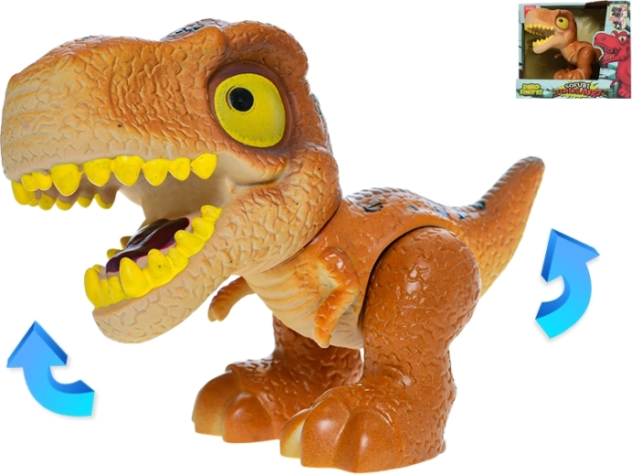 Dinosaurus T‑Rex s pohyblivými časťami