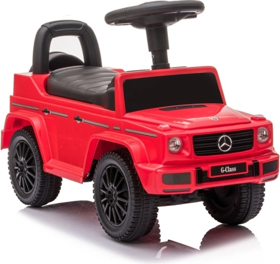 Odrážadlo MERCEDES G‑Class, červené, zvuky klaksónu a motora