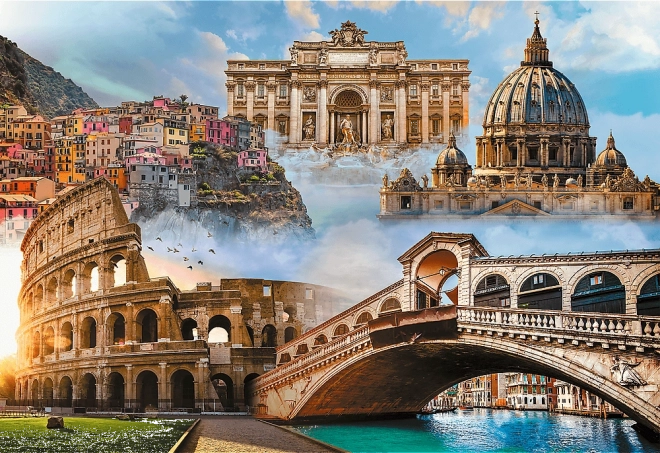 Puzzle 1500 dielikov – Obľúbené miesta: Taliansko TREFL