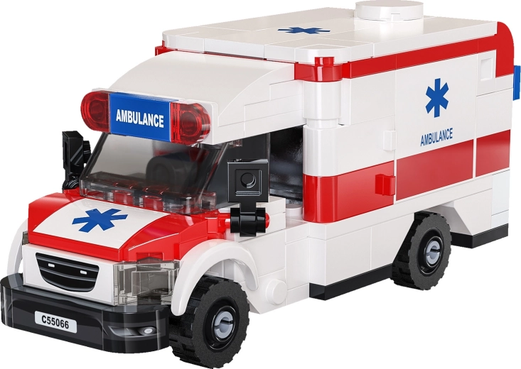 Realistická sanitka na pretekárskom podvozku