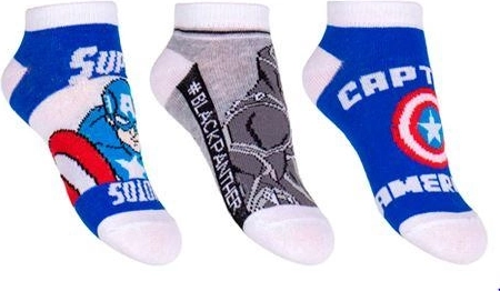 Súprava členkových ponožiek Avengers – 3 páry