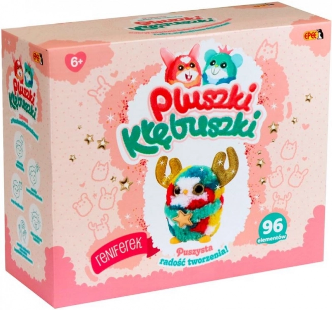 Kreatívna súprava Pluszki-Kłębuszki – sob, 96 dielikov