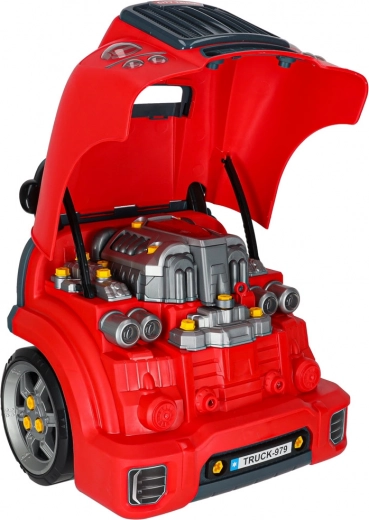 Otváracia kapota a rozoberateľný motor