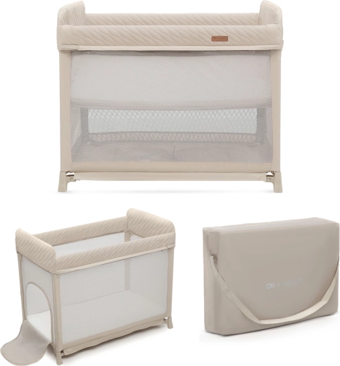 Cestovná postieľka KINDERKRAFT Moon Dream Beige