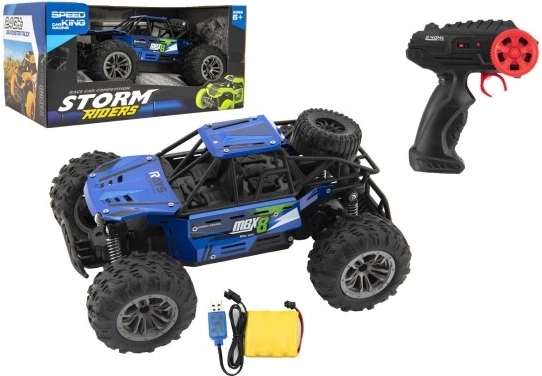Auto na diaľkové ovládanie terénne Buggy modré