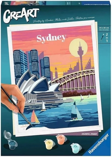 Maľovanie podľa čísiel Sydney od Ravensburger
