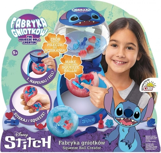 Sada Squeez Ball – továreň na antistresové loptičky STITCH