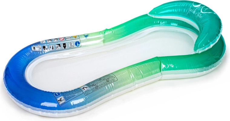 Nafukovacie ležadlo so sieťou 153 × 72 cm