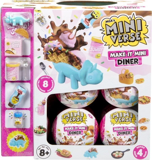 MGA Miniverse Mini Verse Make It Mini Diner prekvapenie – séria 4A