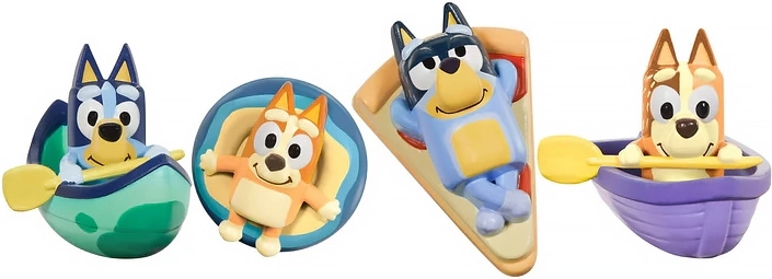 4 plávajúce figúrky pre príbehy a fantáziu