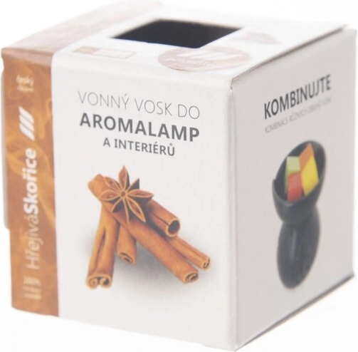 Voňavé voskové kocky so škoricou do aromalampy