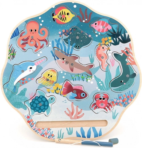 Magnetická hra Rybárčenie v Oceáne