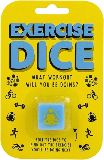Fitness cvičebná kocka modrá 3 cm