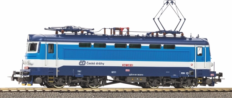 Piko elektrická lokomotíva ČD rady 242 „Plecháč“ H0