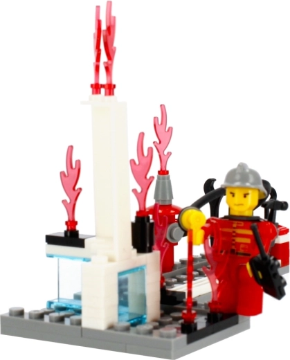 Herný zážitok s minifigúrkou hasiča