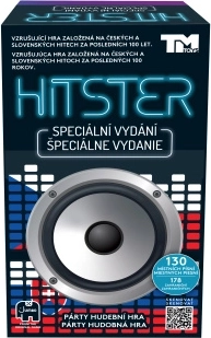 Hudobná kartová hra HITSTER CZ/SK – špeciálna edícia
