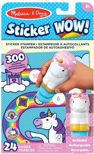 Samolepková sada UNICORN – opakovane použiteľné samolepky