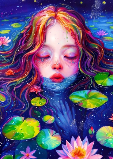 Enjoy puzzle Plávajúci pokoj 1000 dielikov