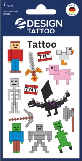 Pixel tetovanie pre deti