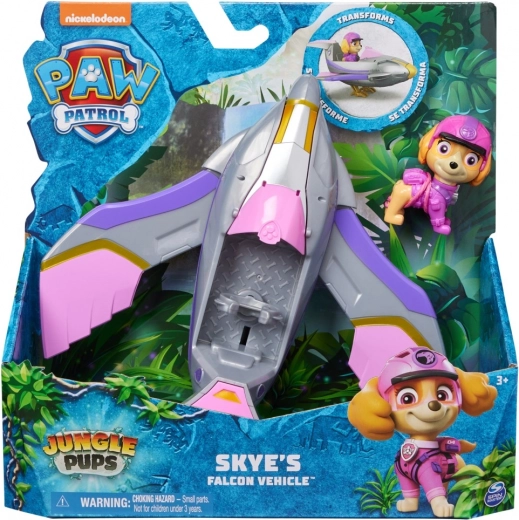 Paw Patrol: Džungľa – transformačné sokolie vozidlo Skye