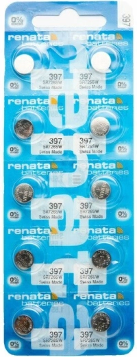Renata hodinková batéria 397 SR726SW 1,55 V
