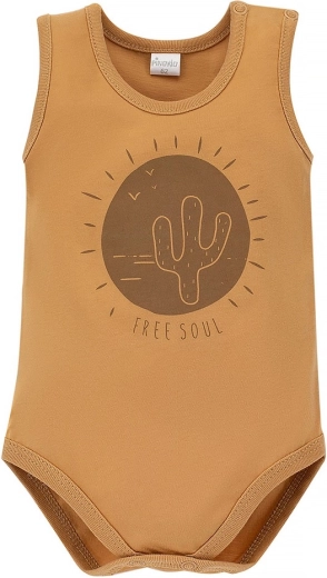 Pinokio detské body Free Soul žlté, veľkosť 86