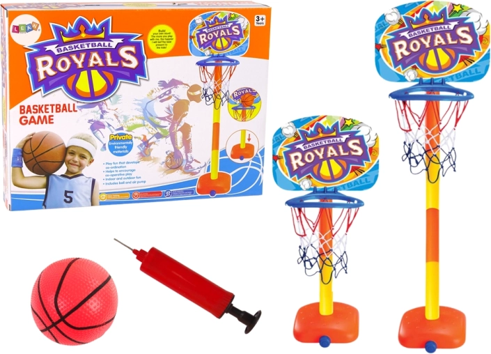 Basketbalová sada Basketbalová lopta 120 cm Pumpa