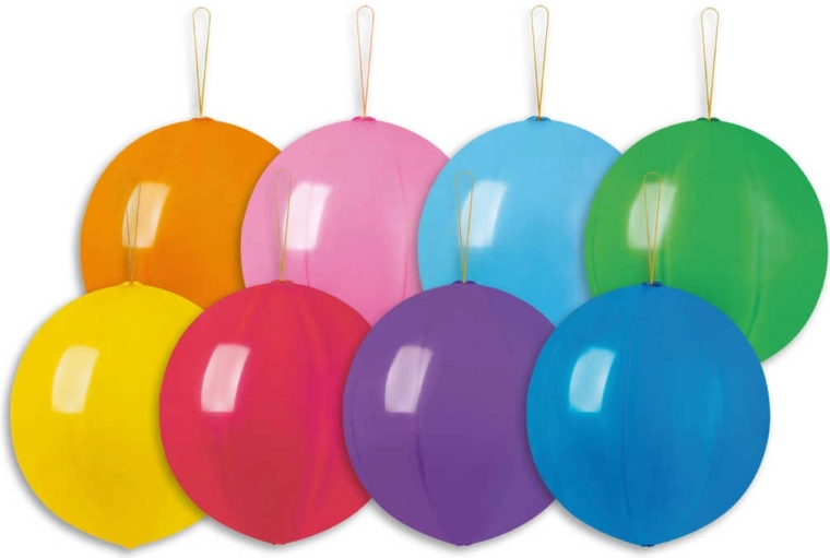 Gemar pastelový balónik Punch Ball s gumičkou 33 cm – 1 kus