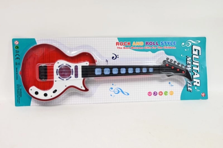 Detská elektrická gitara v blistri