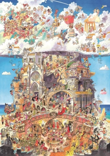 Heye puzzle Nebo a peklo 1500 dielikov