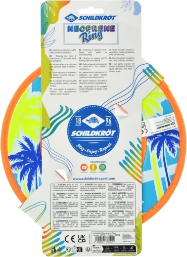 Schildkröt neoprénové frisbee – lietajúci kruh 24 cm