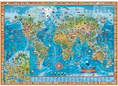puzzle heye úžasný svet 2000 dielikov
