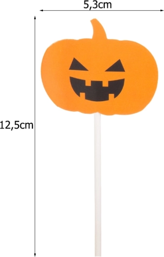 Výrazná halloweenska tekvica