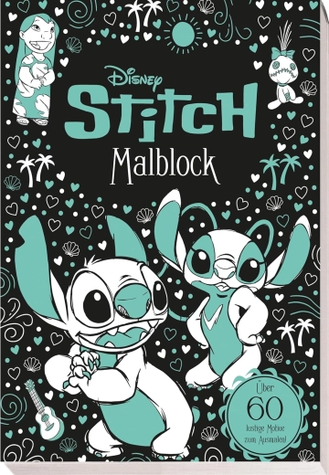 Disney Stitch: omaľovánkový blok