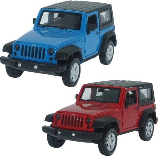 Kovový model Jeep Wrangler so zvukom a svetlom 1:32