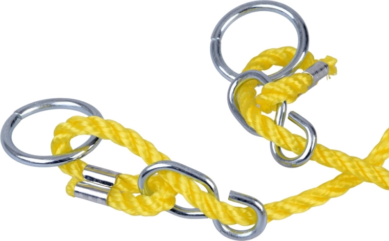 Nastaviteľné laná s kovovými úchytmi