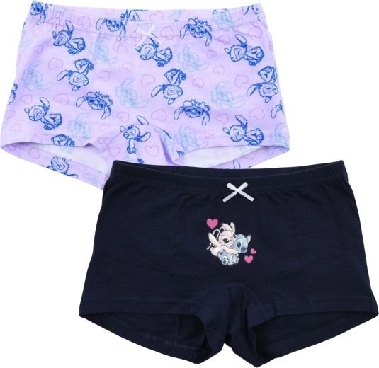 Dievčenské boxerky Lilo & Stitch, súprava 2 kusov