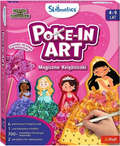 Skillmatics poke-in art magické princezné