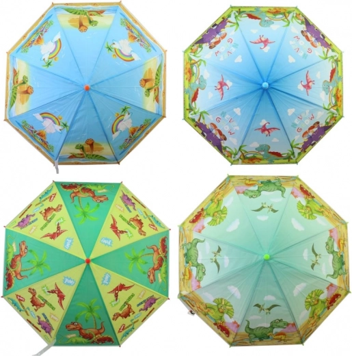 Dáždnik s dinosaurami pre deti
